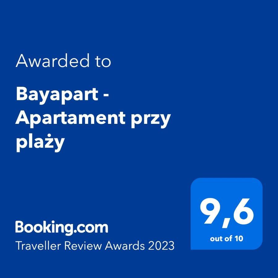 Bayapart - Apartament Mieszkanie Przy Plazy Gdynia Exteriör bild